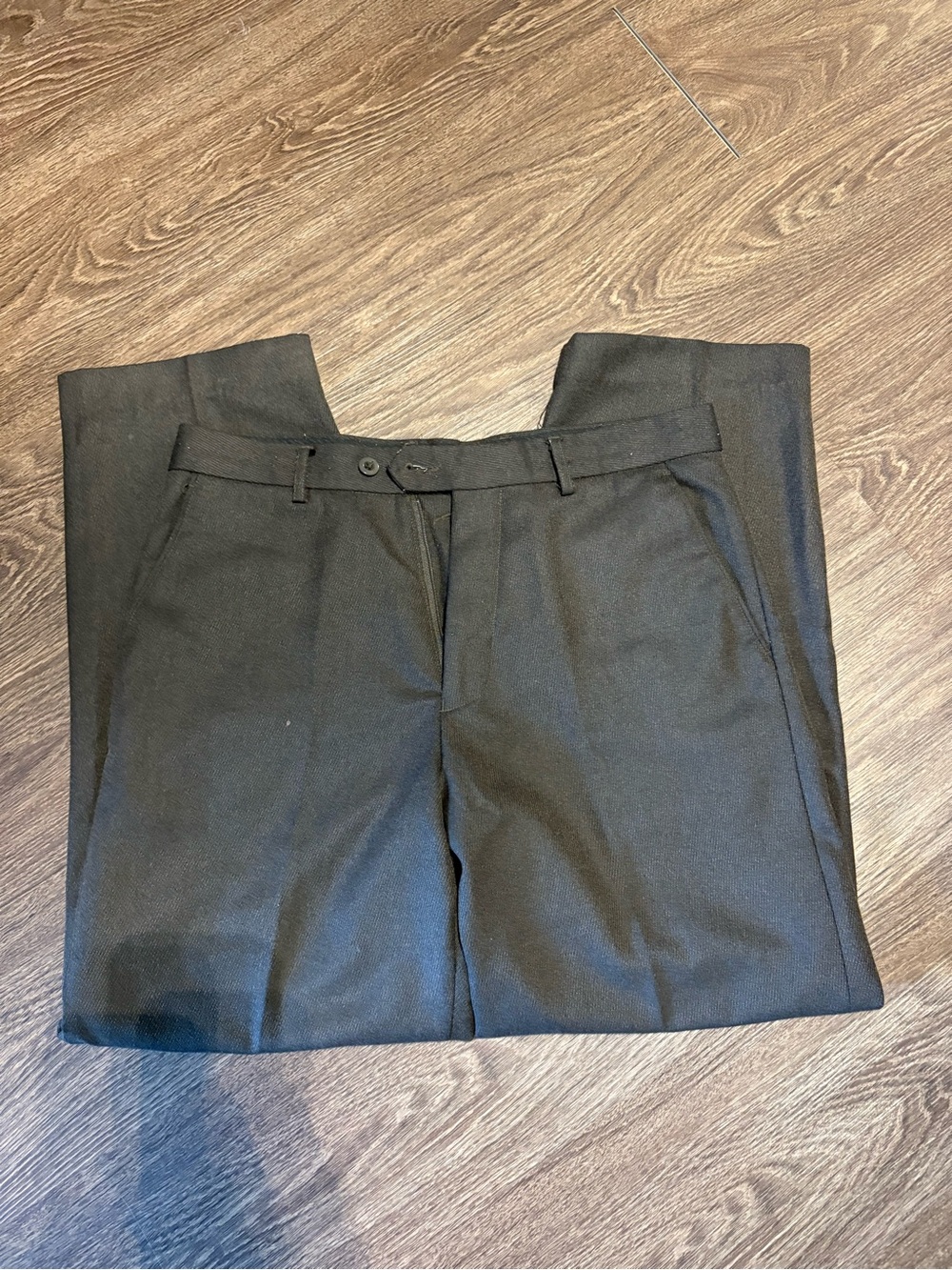 Pierre Cardin Men's Dark Brown Formal Trousers